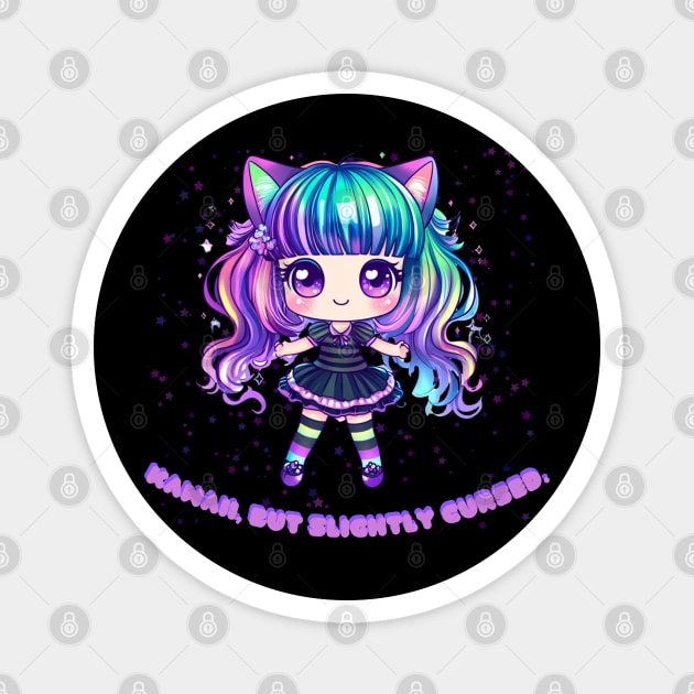 Anime Energy: Bold, Vibrant, and Full of Style Magnet by Steve